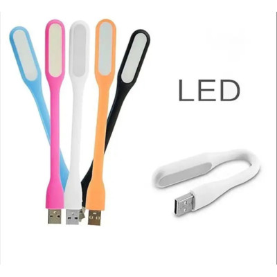 Гнучка Лед лампа, лампа для павербанка, лампа для дому на USB